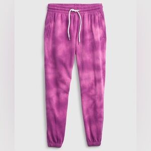GAP VintageSoft Classic Joggers - Purple Tie-Dye, Women’s